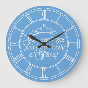 Grande Horloge Ronde Ne peut pas aller à Tiara