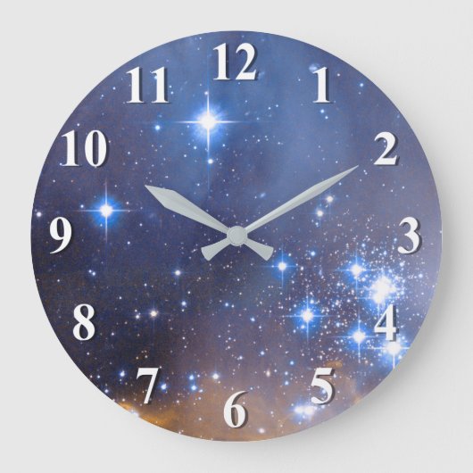 Grande Horloge Ronde Nebula Stars Galaxy (Recto)