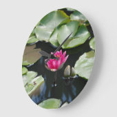 Grande Horloge Ronde nénuphars (Angle)