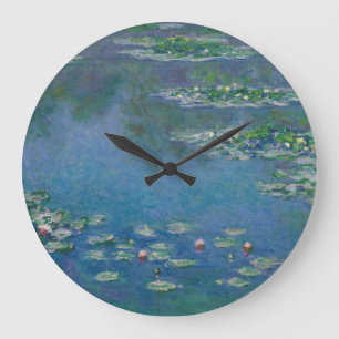 Grande Horloge Ronde Nénuphars par Claude Monet