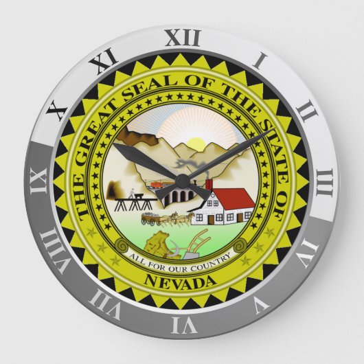 Grande Horloge Ronde Nevada (Recto)