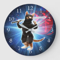 Ninja Chat dans l'espace.