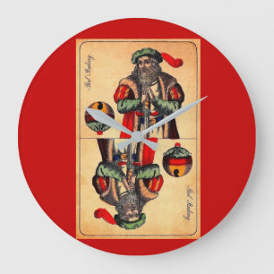 Grande Horloge Ronde No. du 19ème siècle 2 de carte de tarot