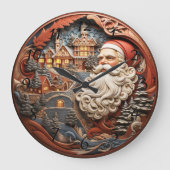 Grande Horloge Ronde Noël (Recto)