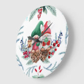 Grande Horloge Ronde Noël (Angle)