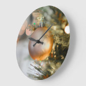 Grande Horloge Ronde noël (Angle)