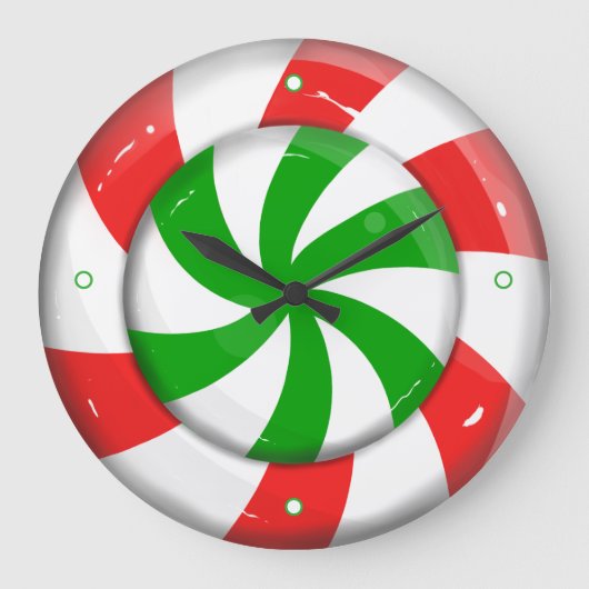 Grande Horloge Ronde Noël (Recto)