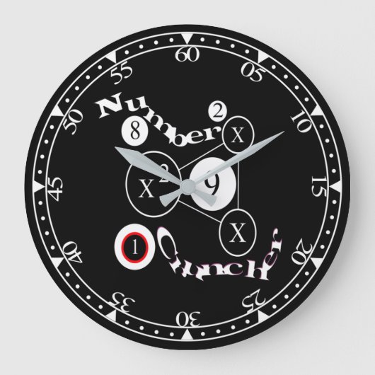 Grande Horloge Ronde Nombre de coureurs (Recto)