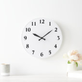 Grande Horloge Ronde Nombre Modèle (Maison)