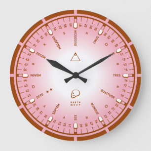 Grande Horloge Ronde Nombres