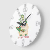 Grande Horloge Ronde Nordic Gnome (Angle)