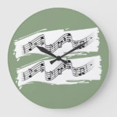 Grande Horloge Ronde Notes musicales (Recto)