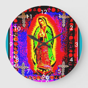 Grande Horloge Ronde Notre Madame Of Guadalupe