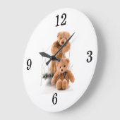 Grande Horloge Ronde Nounours (Angle)