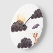 Grande Horloge Ronde Nourriture à nouveau-né (Angle)