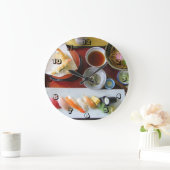 Grande Horloge Ronde Nourriture japonaise (Maison)