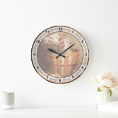 Grande Horloge Ronde Nourriture - Pain - Votre pain quotidien (Maison)