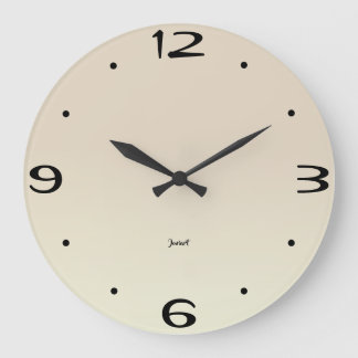 Grande Horloge Ronde Nouvelle Maison Wall Room Timepiece Belle Fade Bei