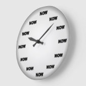 Grande Horloge Ronde Now Clock (Angle)