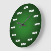 Grande Horloge Ronde Now Clock (Angle)