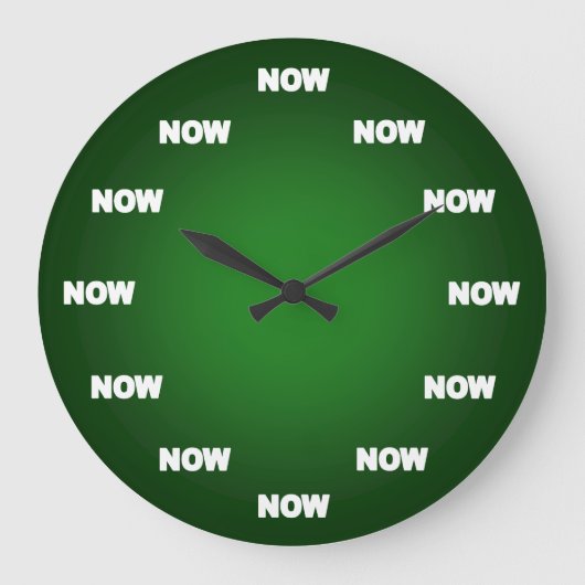 Grande Horloge Ronde Now Clock (Recto)