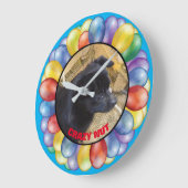 GRANDE HORLOGE RONDE NUAGE CRAZY (Angle)