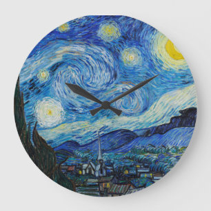 Grande Horloge Ronde Nuit étoilée, Van Gogh