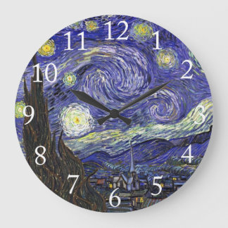 Grande Horloge Ronde Nuit étoilée, Vincent Van Gogh.