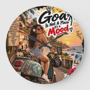 Grande Horloge Ronde Nuits dorées – Goa