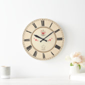 Grande Horloge Ronde Numeral (roman) (Maison)