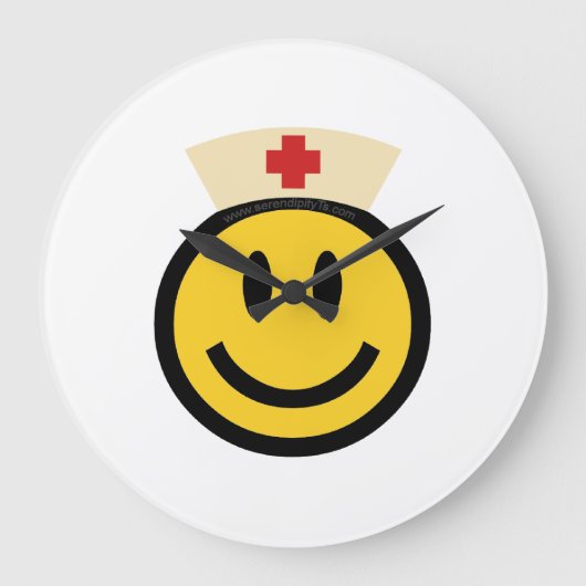 Grande Horloge Ronde Nurse Smile (Recto)
