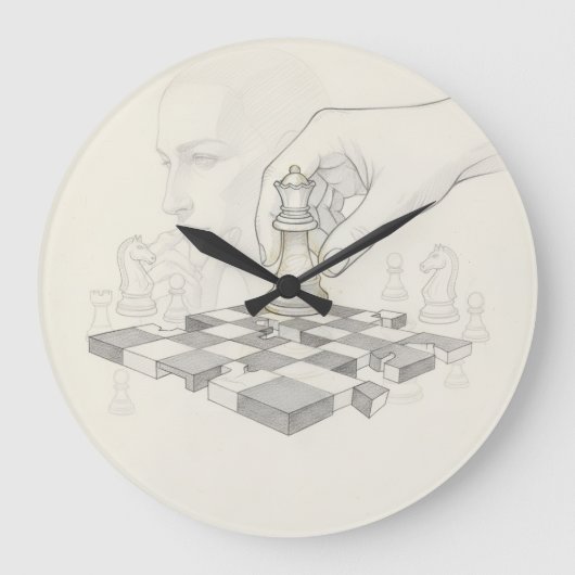 Grande Horloge Ronde O Tempo da Estratégia (Recto)