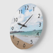 Grande Horloge Ronde Oahu Hawaii Ocean Waves & Beach (Angle)