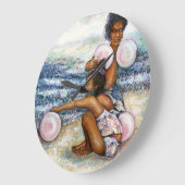 Grande Horloge Ronde Obsédés par la conquête de l'impossible (Angle)