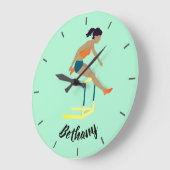 Grande Horloge Ronde Obstacles (Angle)