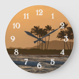 Grande Horloge Ronde Ocean Sunset Kauai Hawaii