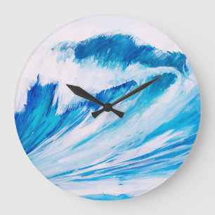 Grande Horloge Ronde Ocean Waves : Blumarine Watercolor Beauté.
