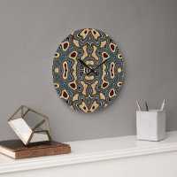 Ochre Brown Rouge Turquoise Bleu Hip Bohême Bali A