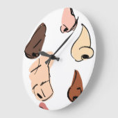 Grande Horloge Ronde Odeur O'Clock (Angle)