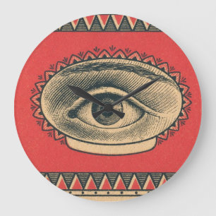 Grande Horloge Ronde oeil de sagesse