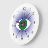 Grande Horloge Ronde OEil du temps (Angle)