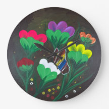 Œuvre d'art faite main - Papillon Bolssom