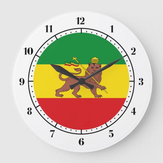 Grande Horloge Ronde Old Ethiopian flag (Recto)