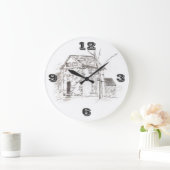 Grande Horloge Ronde OLE TIME Tic Toc (Maison)