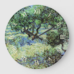 Grande Horloge Ronde Oliveraie par Vincent van Gogh