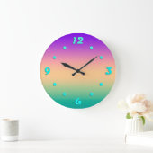 Grande Horloge Ronde ombre (Maison)