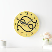 Grande Horloge Ronde Onduleux (Maison)