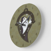 Grande Horloge Ronde Ooh l'horloge fantôme (Angle)