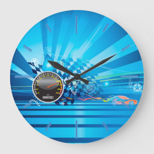 Grande Horloge Ronde Options de Wall Clocks