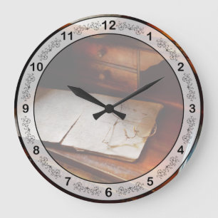 Grande Horloge Ronde Optométriste - Terminé pour la nuit